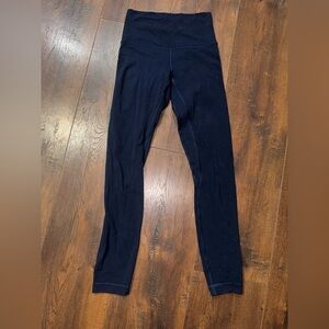 Lululemon Navy High-Waisted Leggings